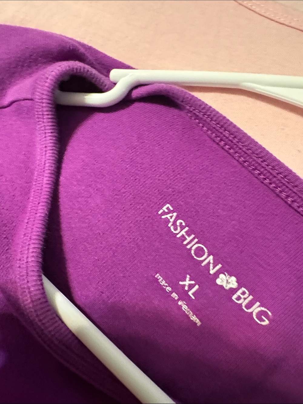 2 Women’s Long Sleeve Scoop Neck Tops - Pink & Purple XL Avon, Fashion Bug - Picture 8 of 10